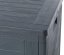 WOOD zahradní plastový úložný box 420 L - grafit
