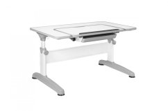 Dětský rostoucí stůl Mayer Uniq 32U1 18 — bílá, 120×69×55-80 Mayer