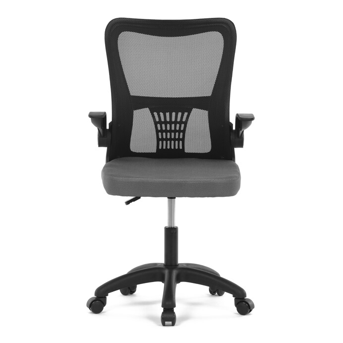 Dětská židle NINA – Šedá síťovina, houpací mechanismus Autronic