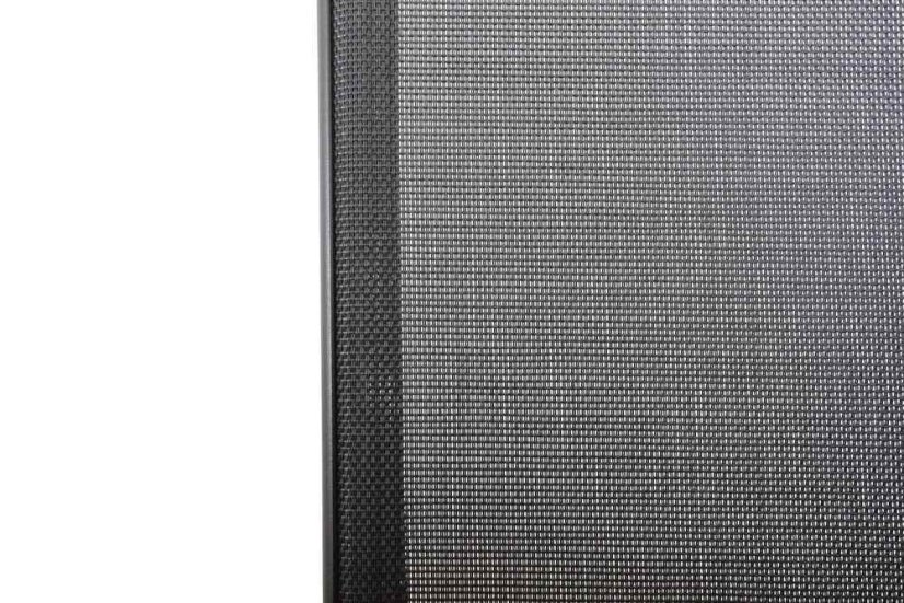 Zahradní křeslo SOFIE kovové - černá textilie