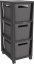 BRISEN komoda 3x16 L - antracit