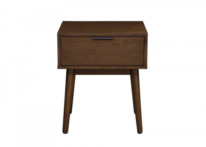 Noční stolek CASSINA –⁠ dřevo, ořech