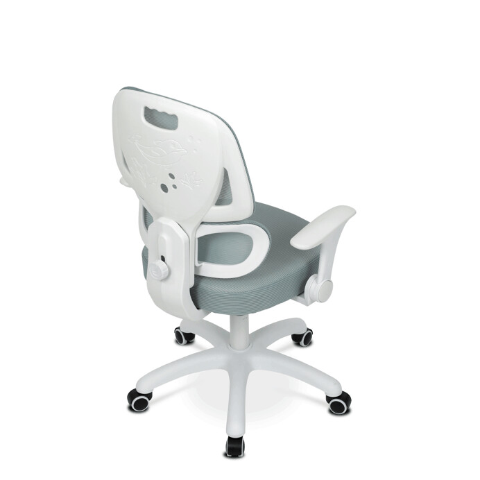 Detská stolička LOLA – s výškovo nastaviteľným svetlozeleným sieťovaným sedadlom Autronic