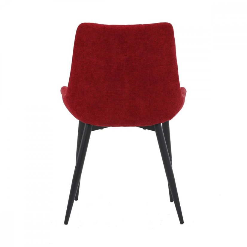 Jedálenská stolička MIREN — látka, kov, viac farieb