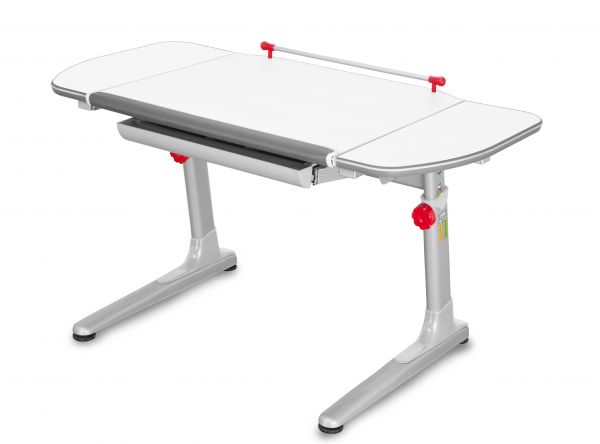 Dětský rostoucí stůl Mayer PROFI 3 32W3 54 TW – 5 barev, deska bílá, 116×57–75×66 Mayer