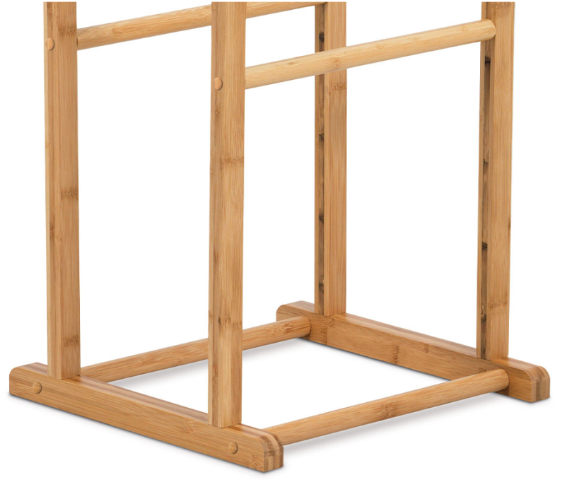 Němý sluha TELER — bambus, hnědá