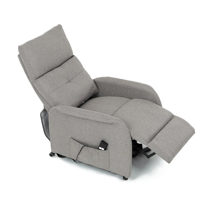 Polohovací elektrické křeslo SEDOR — látka