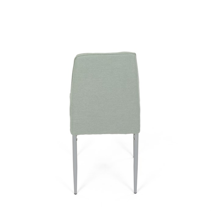Jedálenská stolička LENA Autronic - zelená s šedými kovovými nohmi