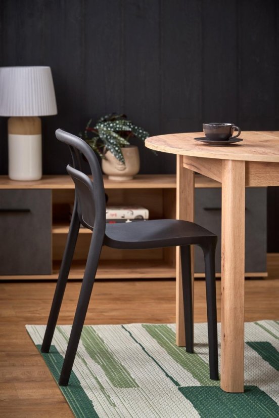 Jídelní rozkládací stůl RINGO — dekor řemeslný dub Halmar