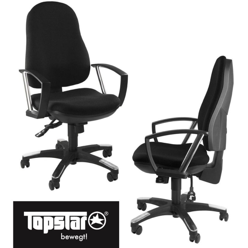 Kancelářská ergonomická židle TOPSTAR TREND SY 10 – s područkami Topstar