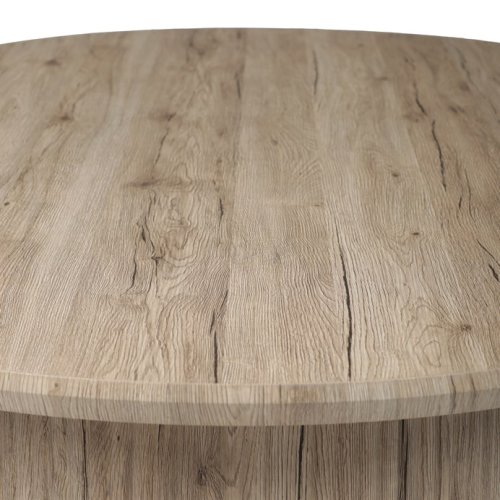 Jídelní stůl SORETO — 200x100x77 cm, MDF, dekor dub/ ořech