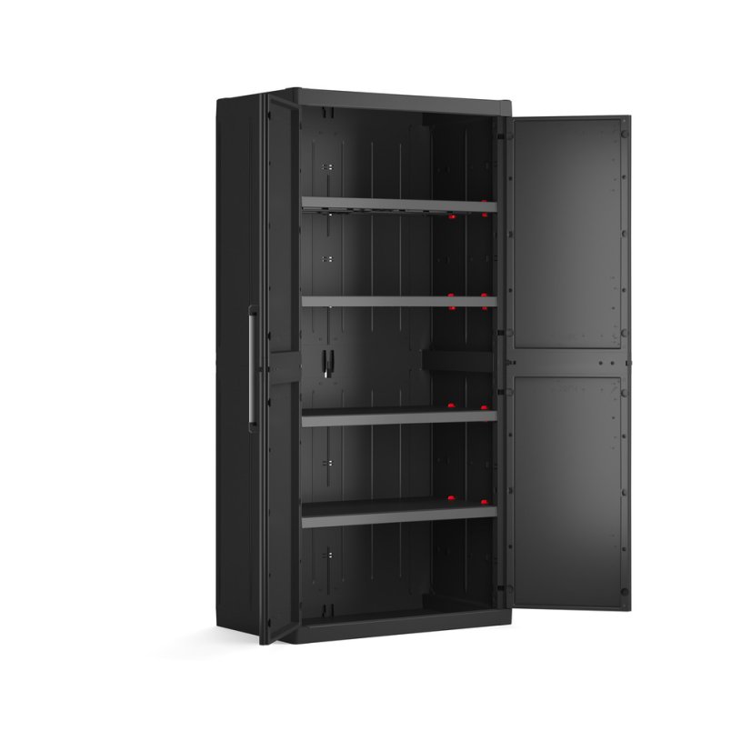 Zahradní skříň DETROIT HIGH XL - černá