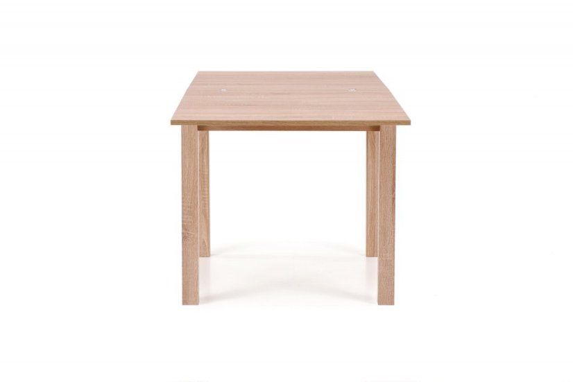 Jídelní rozkládací stůl GRACJAN - 80x80+80, MDF, dub sonoma