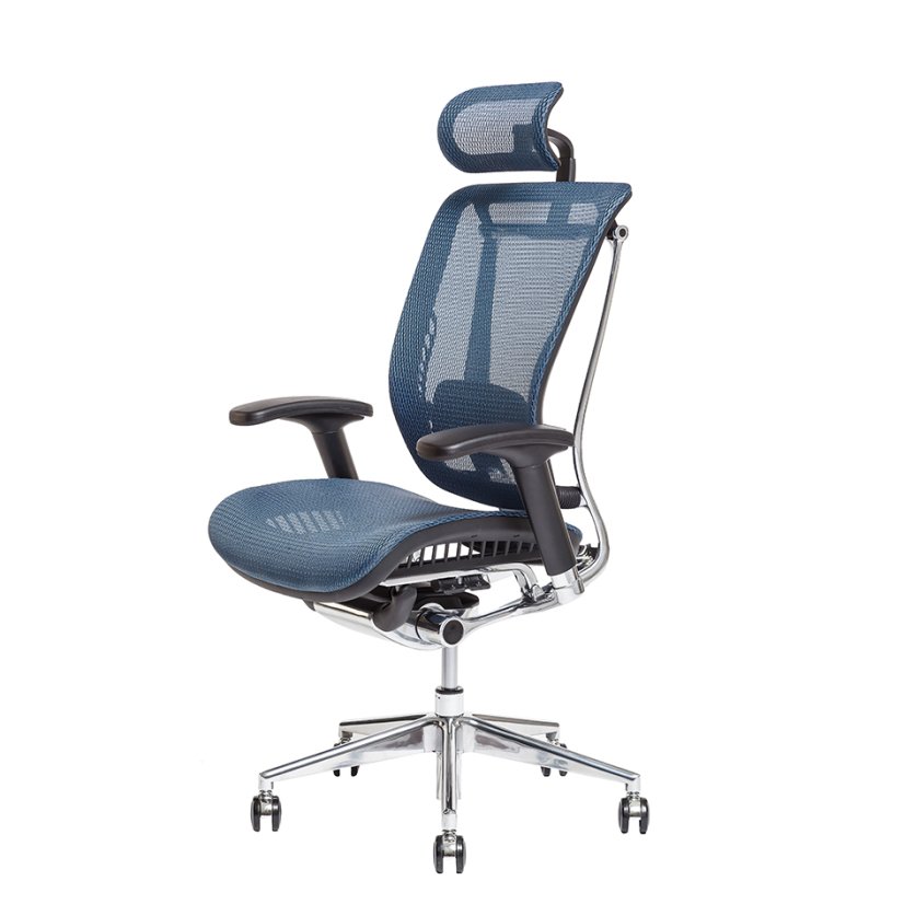 Kancelárska ergonomická stolička LACERTA — viac farieb, nosnosť 150 kg