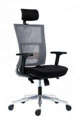 Kancelárska ergonomická stolička Antares NEXT — čierna