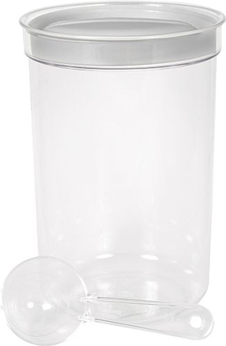 Dóza s odměrkou 1,7L  - MIX