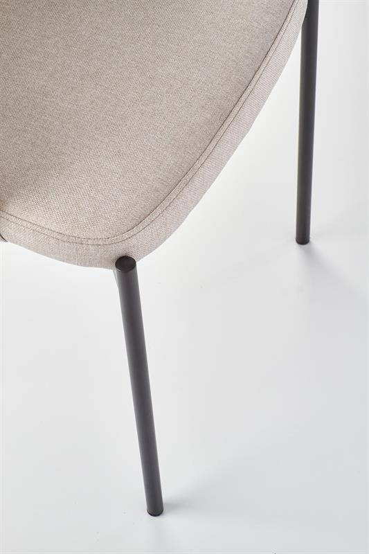 Jedálenské kresielko NOODL— látka, béžová