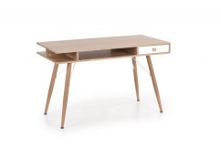 Psací stůl RITTER 2 — dub sonoma Halmar