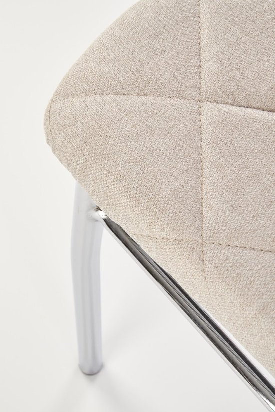 Jedálenská stolička LEMUR – látka, béžová