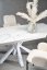 Jídelní židle SALTA –⁠ látka/kov, krémová