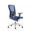 Kancelářská ergonomická židle Office Pro HALIA BP – bez podhlavníku, více barev - Čalounění Halia: Šedá 2625
