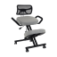 Ergonomická kľakačka RUFUS – Čierna, Látkový poťah
