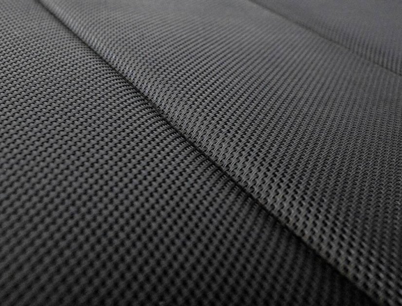 Polohovacie záhradné kreslo FLUX – hliník, čierná