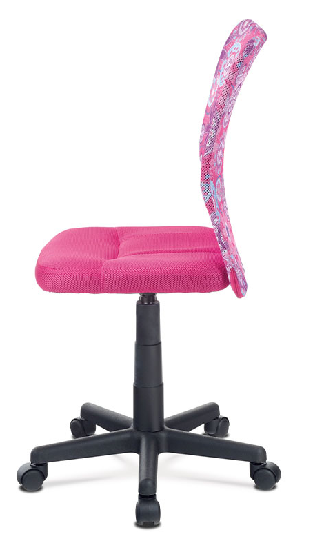 Dětská židle na kolečkách TINK – růžová Autronic