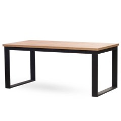 Moderní jídelní stůl 970 – rozkládací s kovovou podnoží, široká paleta odstínů