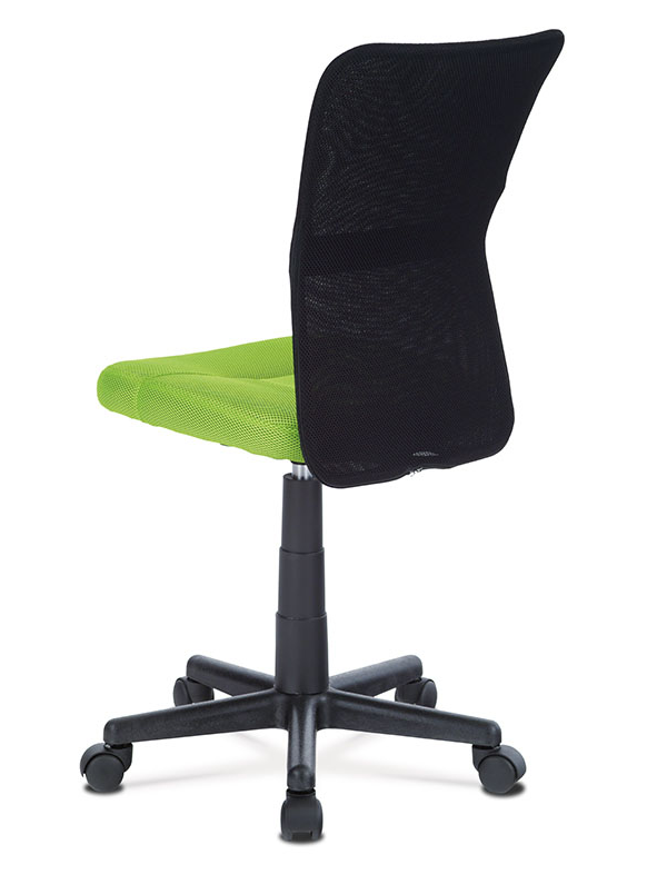 Dětská židle na kolečkách TINK – černá/zelená Autronic