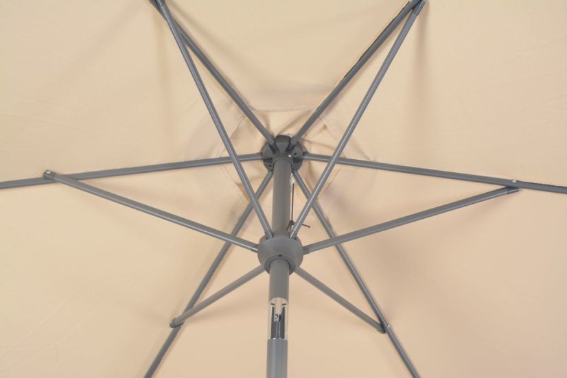 slunečník ROJA NAKLÁPĚCÍ 3m béžový