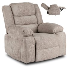 Luxusné kreslo ARTURO z béžového zamatu – elegancia a komfort