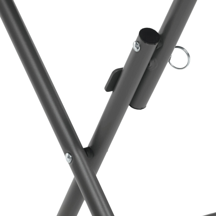 Záhradný set KRAFT 1+2 – sivý plast a kov