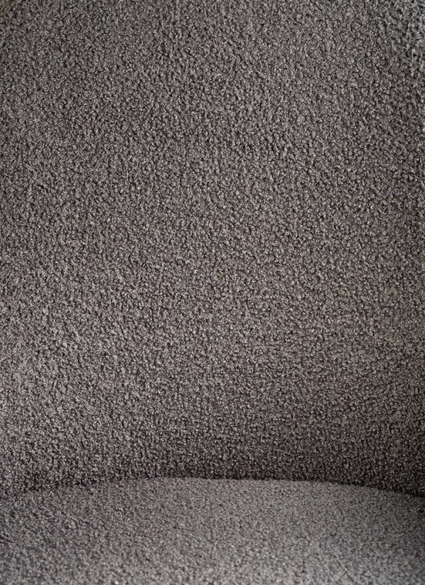 Jedálenská stolička SALTA –⁠ látka/kov, sivá