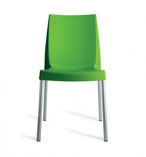 Plastová jídelní židle Stima BOULEVARD – bez područek, více barev - Barva plastu Stima: Rosso/P