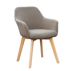 Designové křesílko CLORIN — buk, látka, více barev