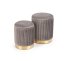 Set taburetov MONTY – zamat, kov, viac farieb