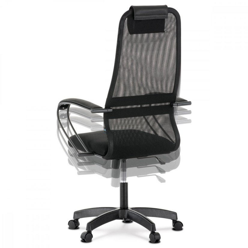 Kancelářské křeslo SWEET – látka, síť, černá Autronic