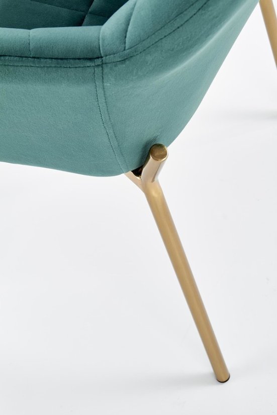 Jedálenské kresielko ATLANTA II — kov, látka, viac farieb