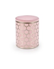 Taburet AQUA – zamat, ružová