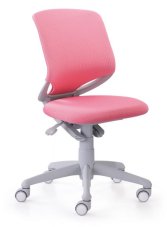 Rastúca detská stolička na kolieskach Mayer SMARTY 2416 09 – bez podrúčok, ružová