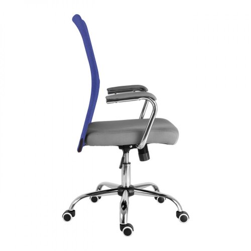 Detská stolička MOON - látka, viac farieb - Farby MOON: sivo-svetlo modrá