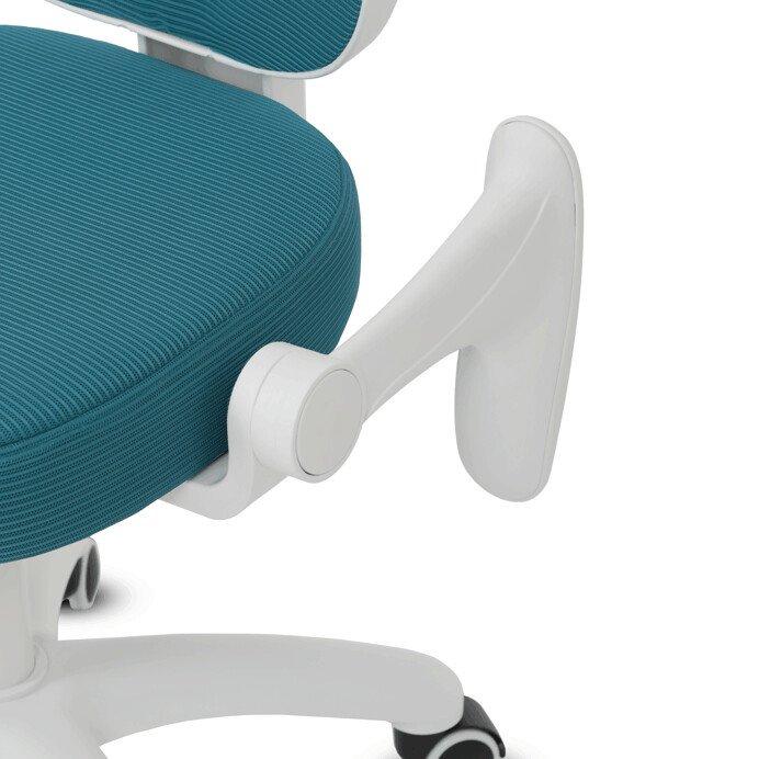 Dětská výškově nastavitelná židle AERO – modrá síťovina Autronic