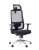 Kancelářská ergonomická židle Sego STRETCH New— černá Sego
