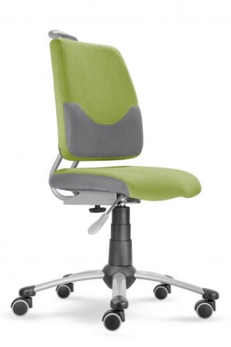 Rostoucí dětská židle na kolečkách Mayer ACTIKID A3 SMILE  – bez područek - Čalounění Mayer A3: Aquaclean zelená 2428 A3 53