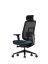 Kancelářská ergonomická židle K42  SP – síť/ čalouněná, modrá