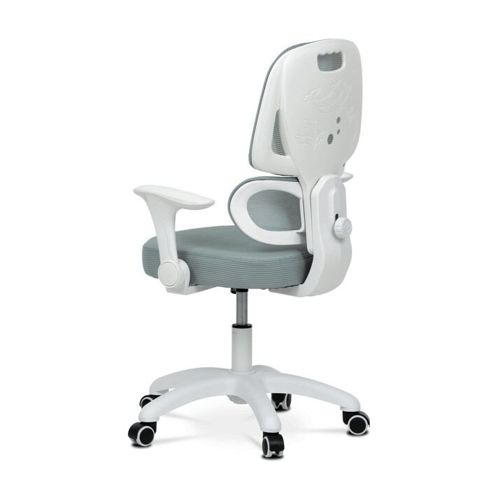 Detská stolička LOLA – s výškovo nastaviteľným svetlozeleným sieťovaným sedadlom Autronic