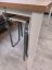 Pracovní stůl US 1600 160x80 cm – dub/bílé nohy (vzorek z prodejny)