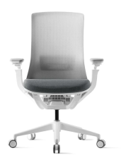 Kancelářská ergonomická židle ROLY WHITE - síťovina, více barev