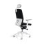 Kancelárska ergonomická stolička BESTUHL J2 WHITE SP — viac farieb, s podhlavníkom - Čalúnenie J2 WHITE SP: Čierna 201